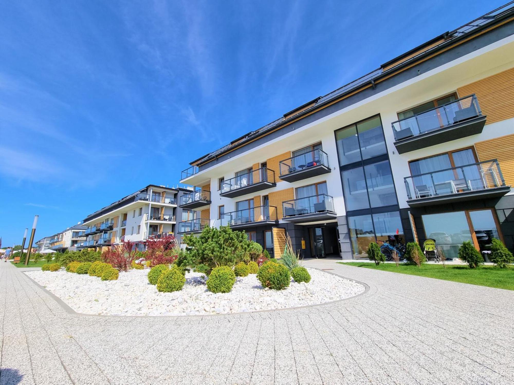 Apartament "Blu10" Z Basenem Sarbinowo Exterior foto